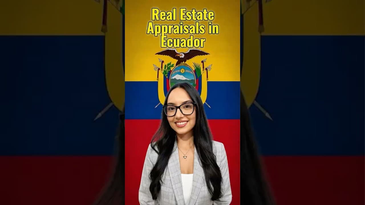 Real Estate Appraisals in Ecuador. Legal Appraisers for Properties, Apartments and Homes in Ecuador.